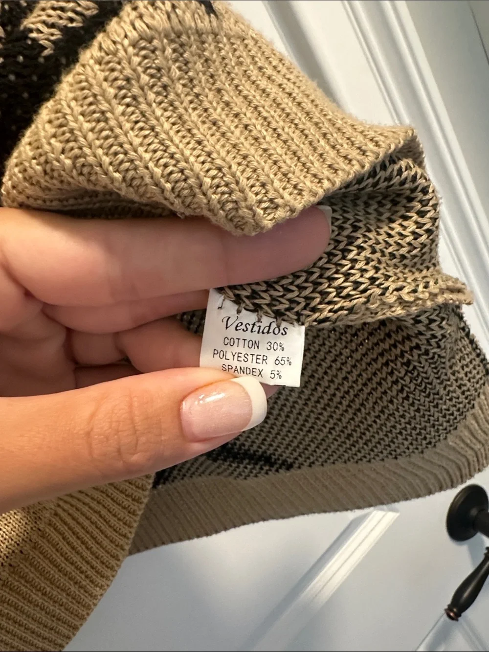 Amazon Star Knit V-Neck Sweater